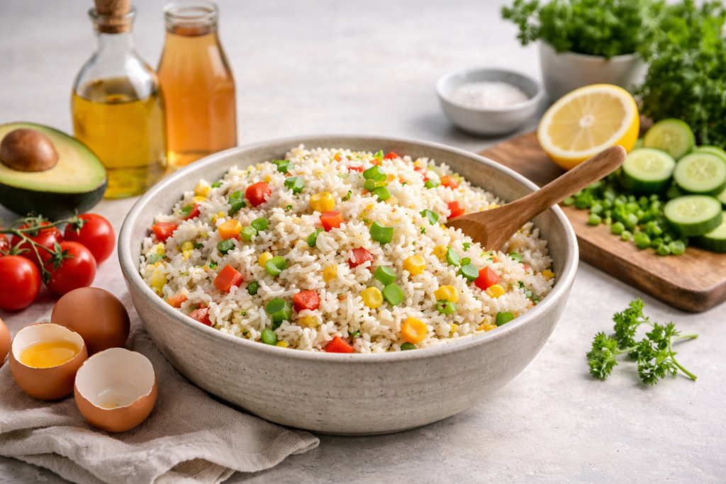 Meal Prep mit gesunden Lebensmitteln ab 30